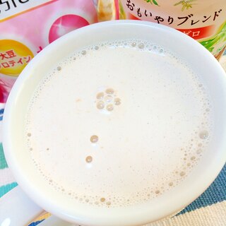 ホッと☆ヘルシー十六茶ミルクティー♪